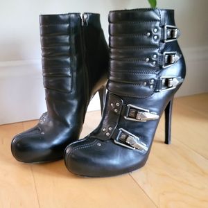 Alexander McQueen Leather Ski Boot size 38